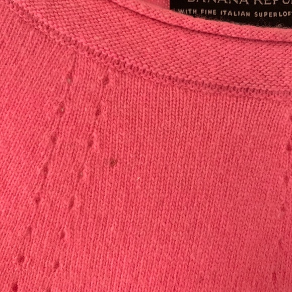 Banana Republic Pink Round Neck Sweater - Picture 9 of 11